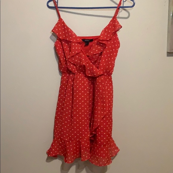 Red polka dot dress - Picture 3 of 5